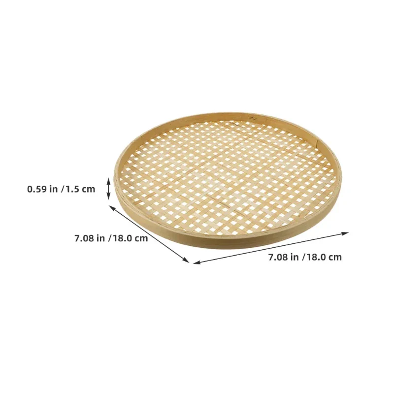 Tamis Chinois Bambou Tressé – Image 7