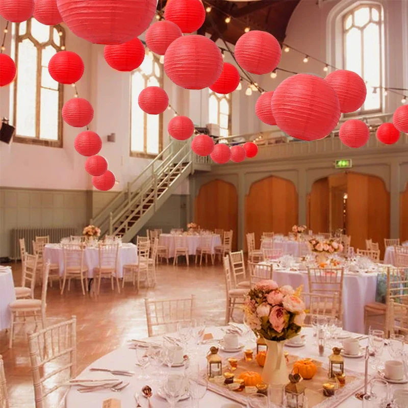 Lampions Chinois Décoration Papier – Image 6