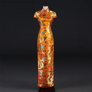 Cheongsam Robe Longue Qipao Soirée