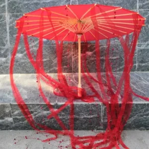 Ombrelle Chinoise En Soie Japonaise