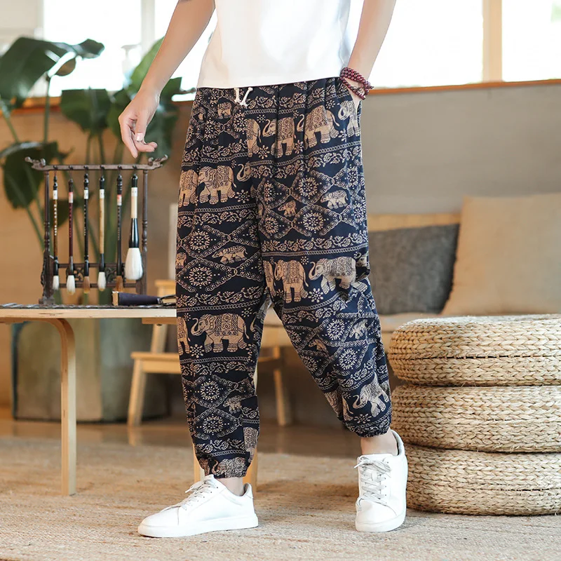 Pantalon Chinois Homme Cordon Ample – Image 5