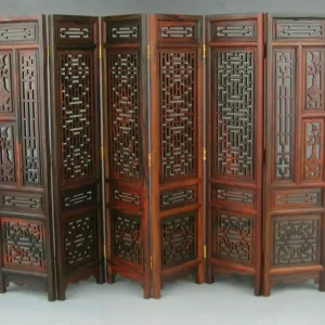 Paravent Chinois Bois De Rose