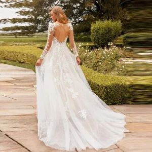 Robe de Mariée Ancienne Dentelle