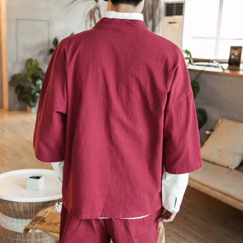 Tenue Chinoise Chemise Kimono – Image 6