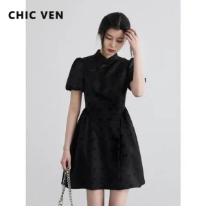 Tenue Chinoise Robe Ven Mi-long