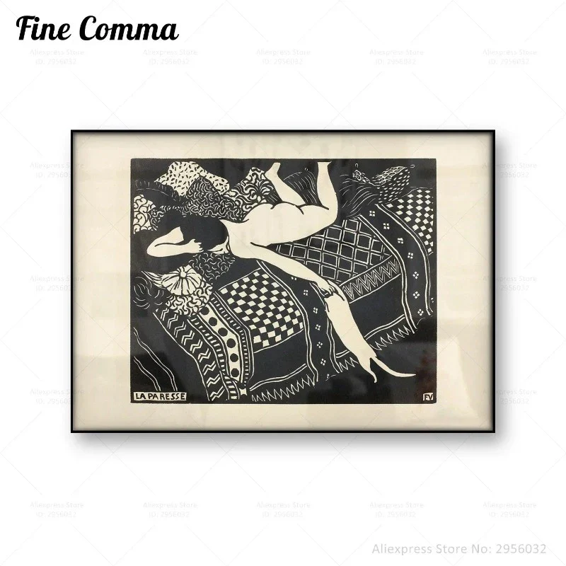 Tableau Chinois La Paresse Félix Vallotton