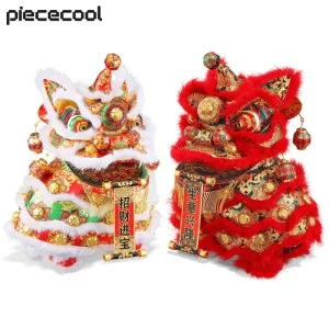 Puzzle Chinois Modèle 3D Lion Dansant