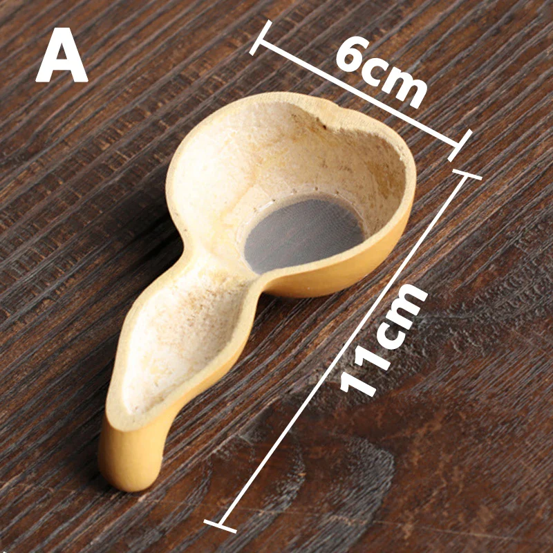 Passoire Chinois Thé Bambou Gourde – Image 4