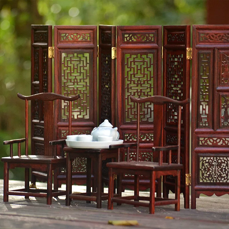 Paravent Chinois Rouge – Image 5