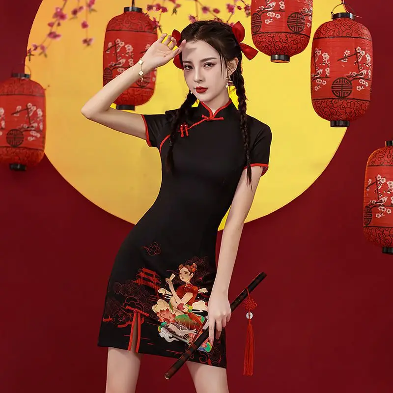 Cheongsam Robe Dragon&Phoenix – Image 5