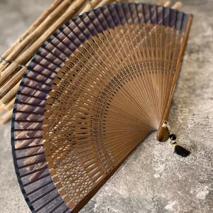 Éventails Chinois Pliant Léopard