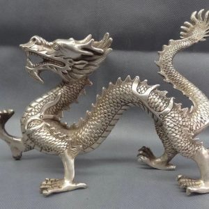 Figurine Chinoise Dragon Volant Bronze