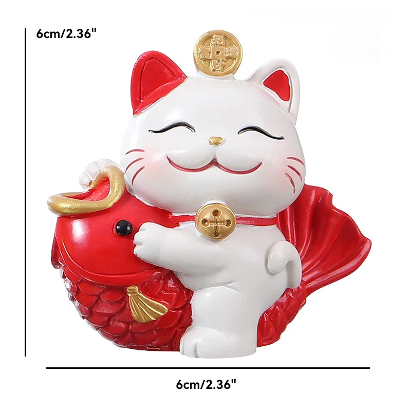 Porte Bonheur Chat Chinois Kawaii – Image 3