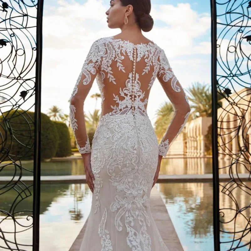 Robe de Mariée 2020 Dentelle – Image 3