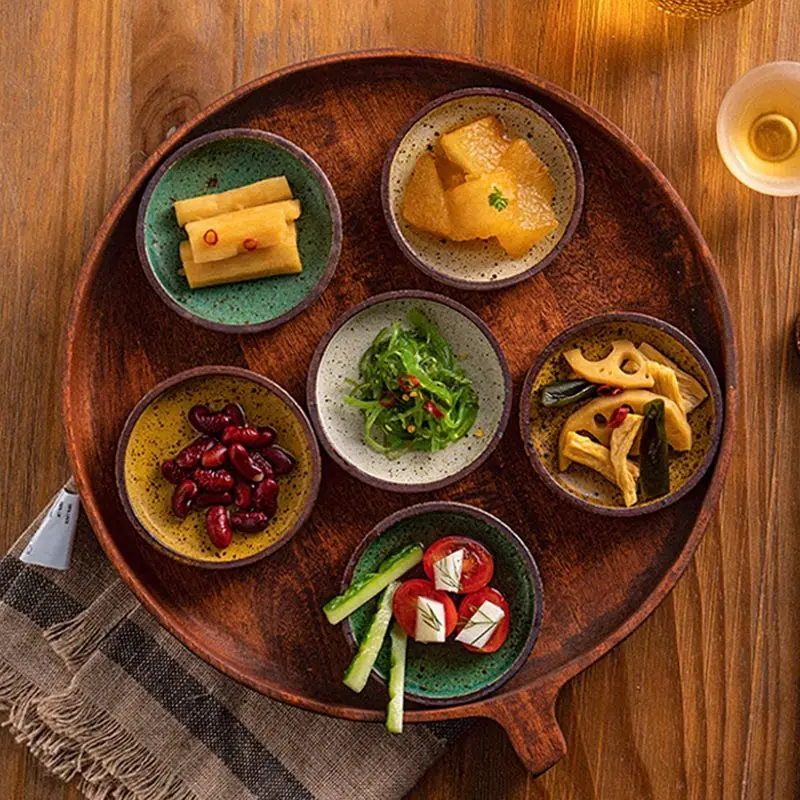 Bols Chinois Plat Rond En Céramique – Image 7