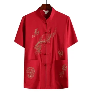 Habit Chinois Chemise Tangs Dragon