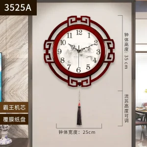 Horloge Chinoise Calendrier Perpétuel