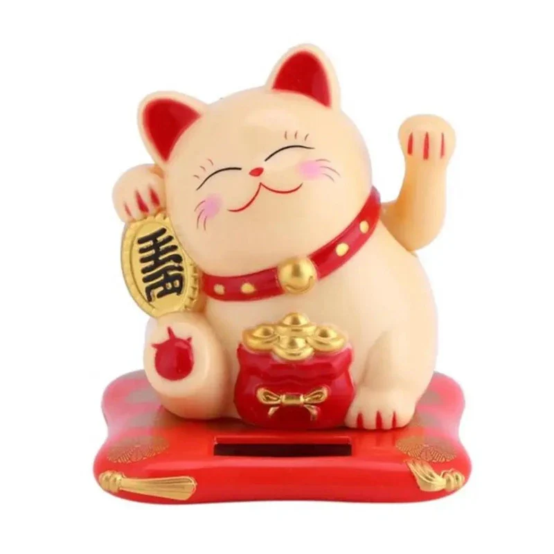 Porte Bonheur Chat Chinois Solaire – Image 5