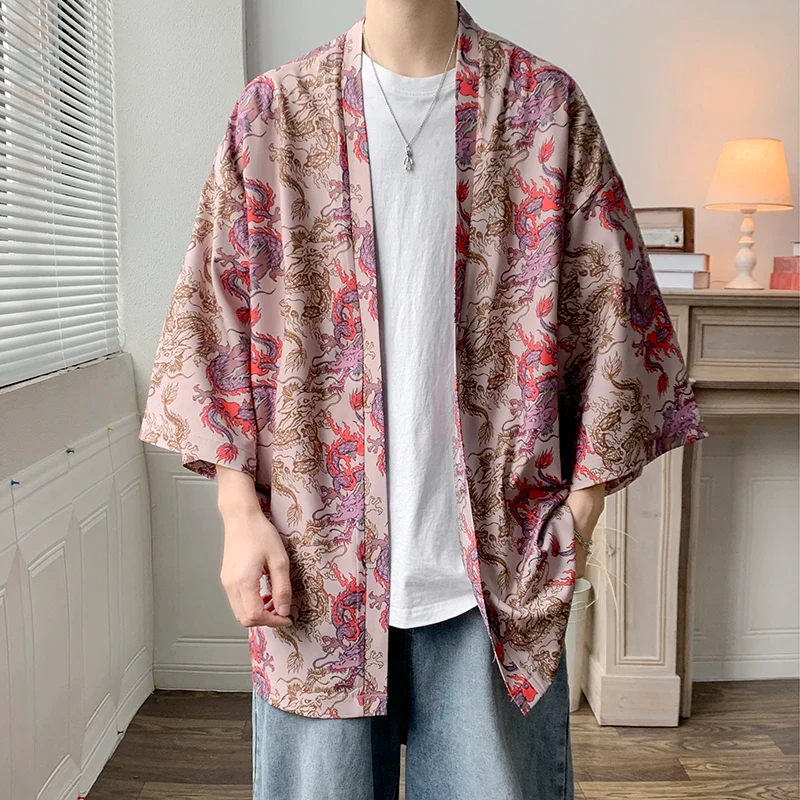 Chemises Chinoises Hommes Kimono Japonais – Image 9