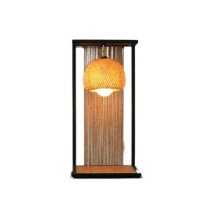 Abat Jour Chinois Artisanal en Bambou Fait Main