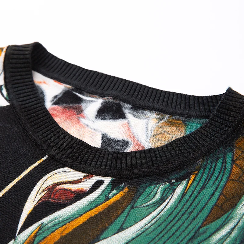 Pull Chinois Dragon 3D Élastique – Image 5