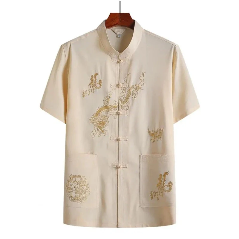 Habit Chinois Chemise Tangs Dragon – Image 6