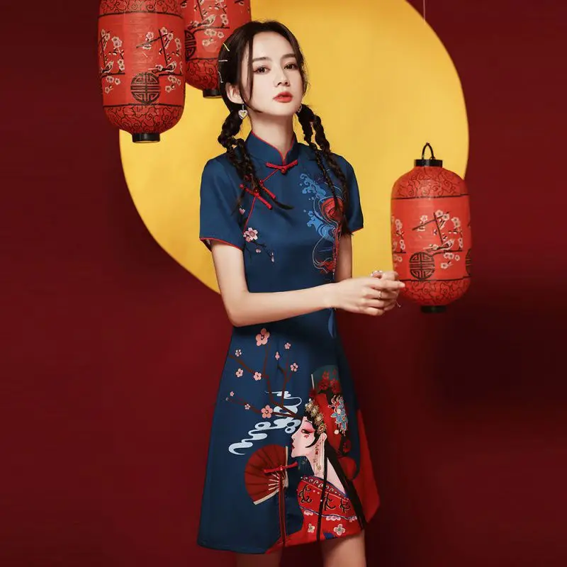 Cheongsam Robe Dragon&Phoenix – Image 2