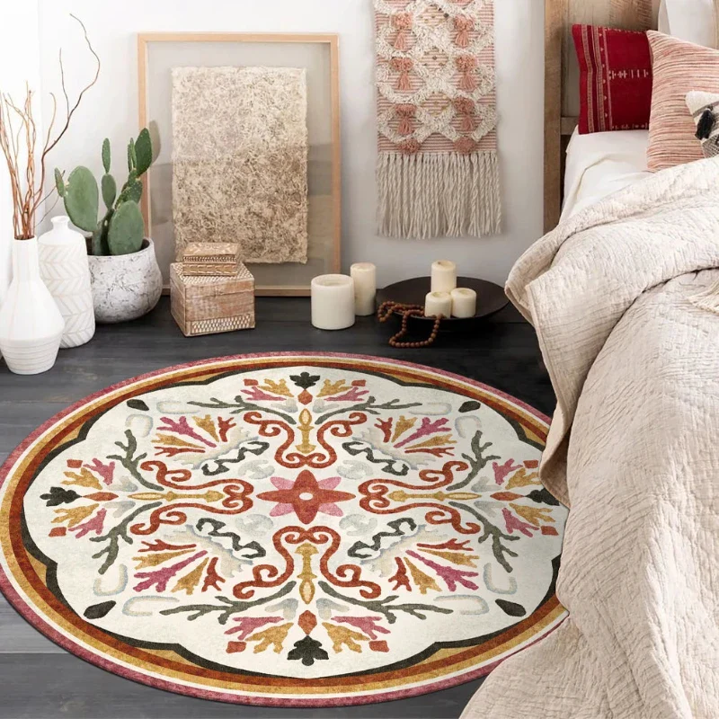 Tapis Chinois Rond Style Marocain – Image 9