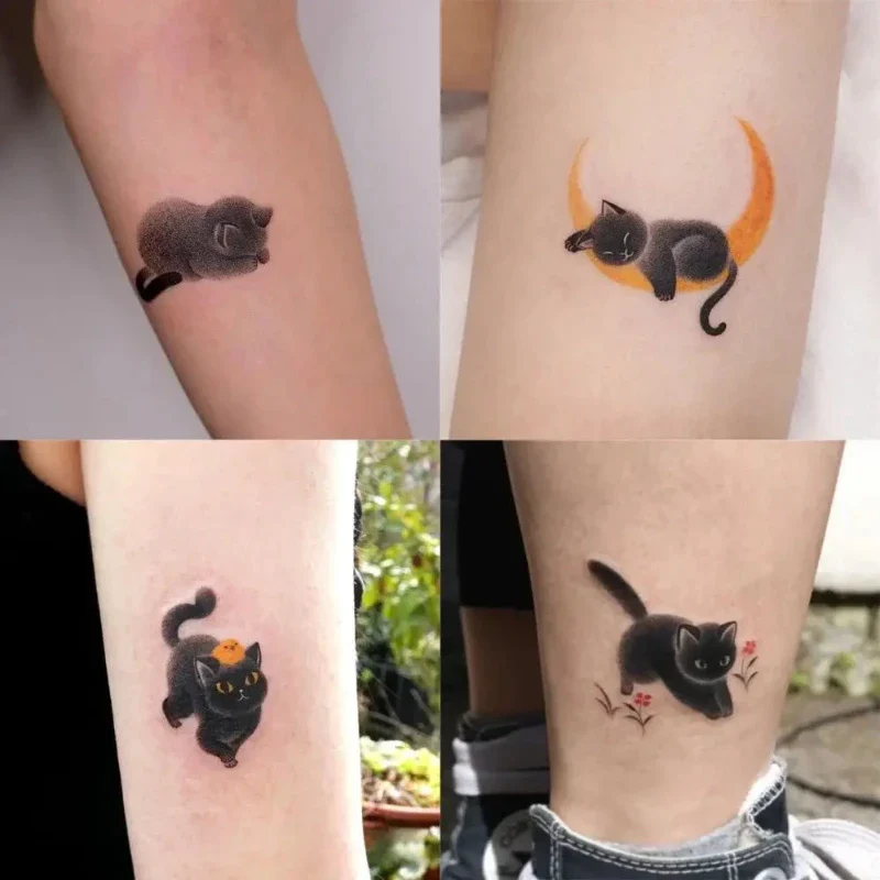Tatouage Chinois Chat – Image 5