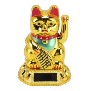 Figurine Chinoise Chat Porte-Bonheur