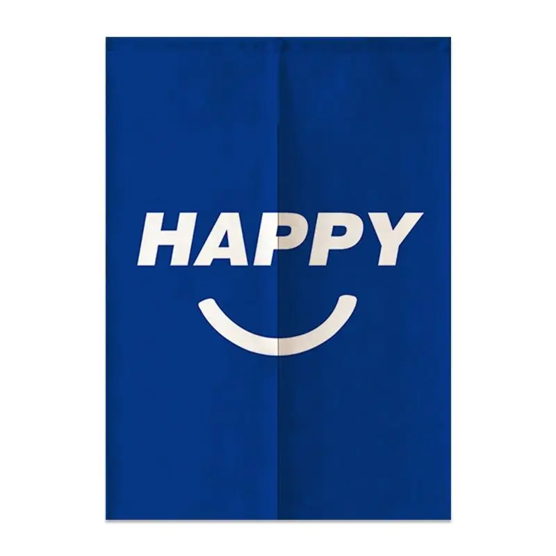 Rideau Chinois Jaune Visage Sourire – Image 7