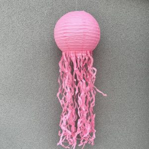 Lampion Chinois Méduse en Papier