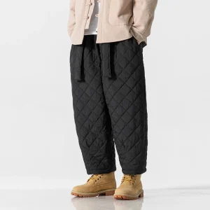 Pantalon Chinois Homme Hiver Épais
