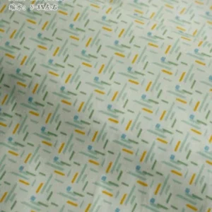 Tissu Chinois Coton Vert