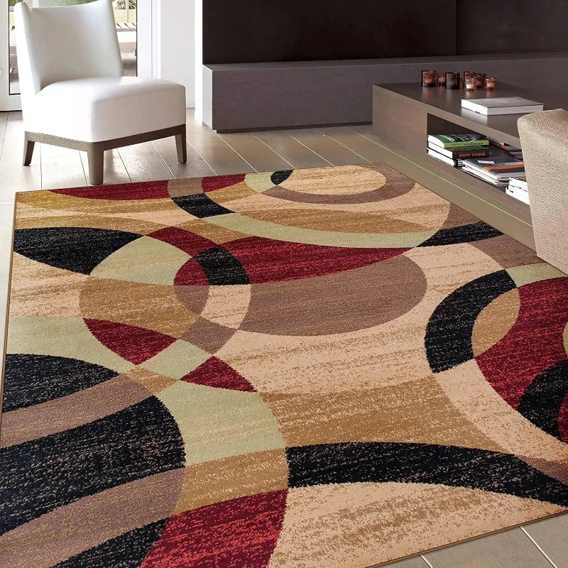 Tapis Chinois Moderne Géométrique – Image 4