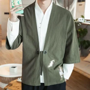 Tenue Chinoise Chemise Kimono