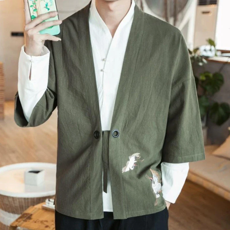 Tenue Chinoise Chemise Kimono