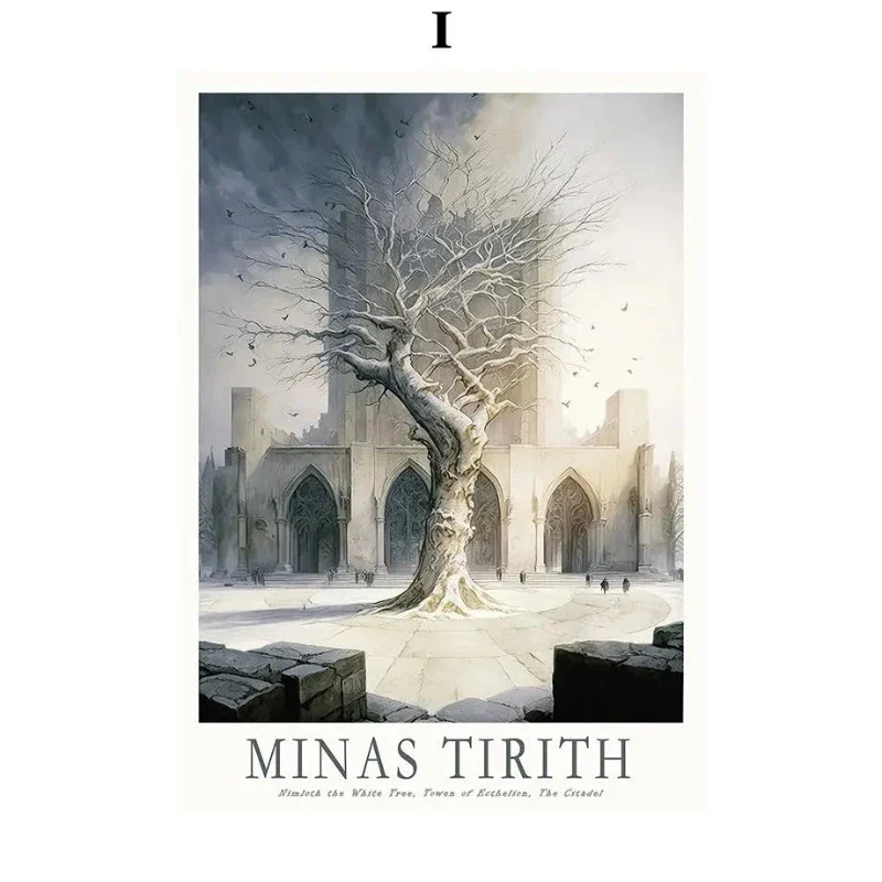 Tableau Chinois Forêt Sombre – Image 3