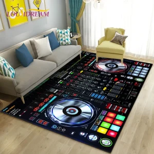 Tapis Chinois 3D DJ Musique