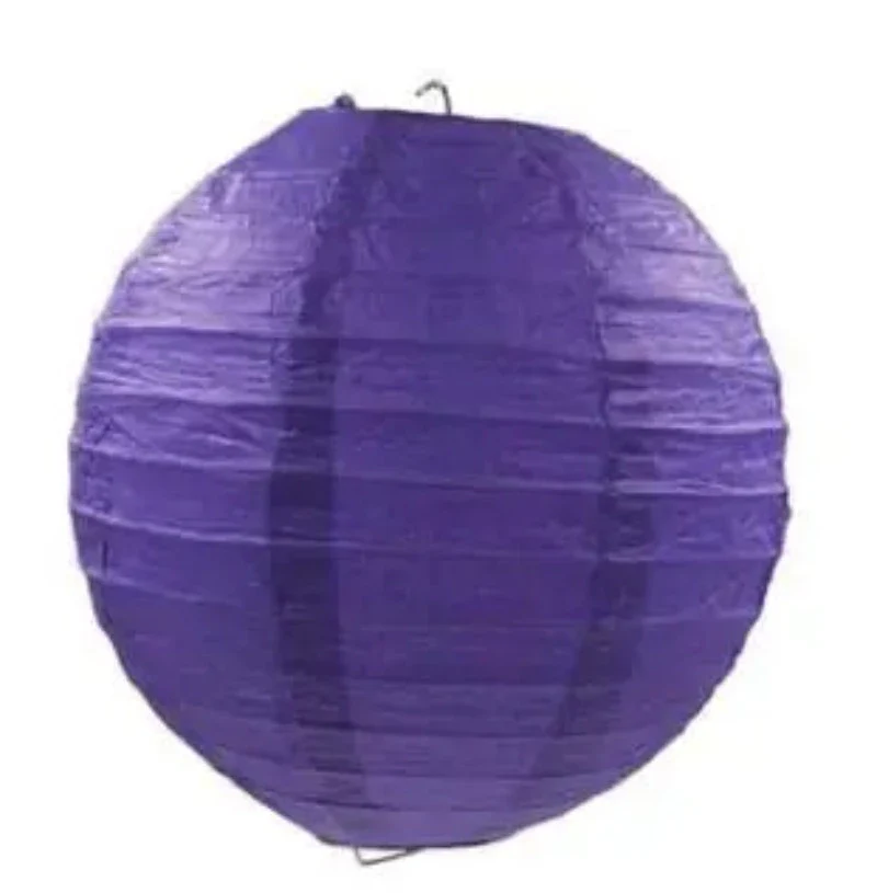 Lampions Chinois Boule Ronde Papier – Image 4