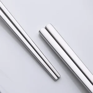 Baguettes Chinoises En Acier Métallique