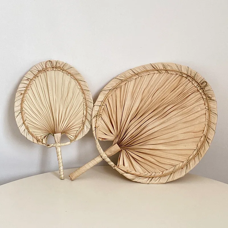 Éventail Chinois En Feuille De Palmier – Image 3