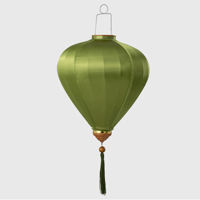 Lampion Chinois Soie Motif Floral – Image 6