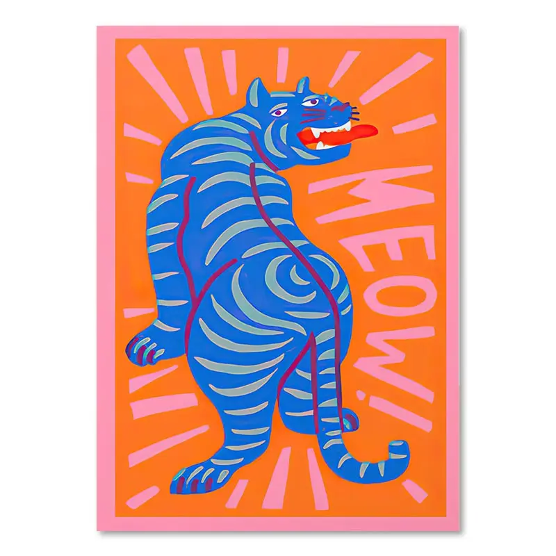 Tableau Chinois Jungle Tropicale – Image 4