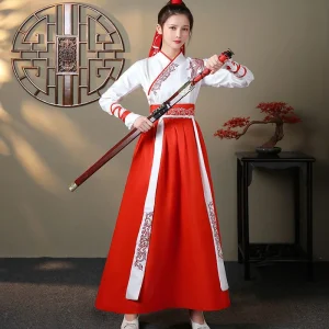 Hanfu Chinois Style Arts Martiaux