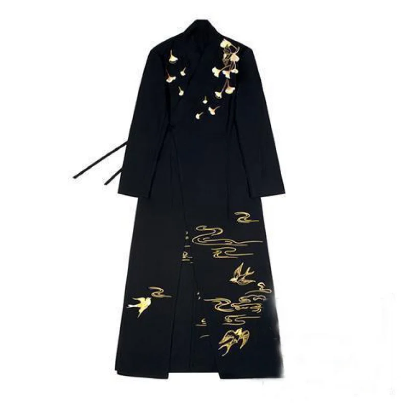 Kimono Chinois Samouraï Robe Tang – Image 3