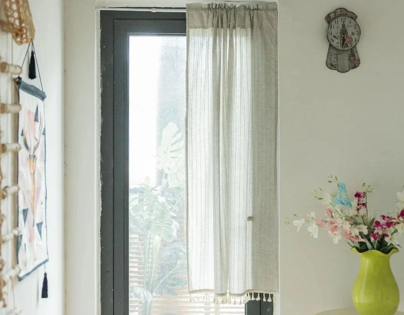 Rideau Chinois Simple Coupe-Vent – Image 8