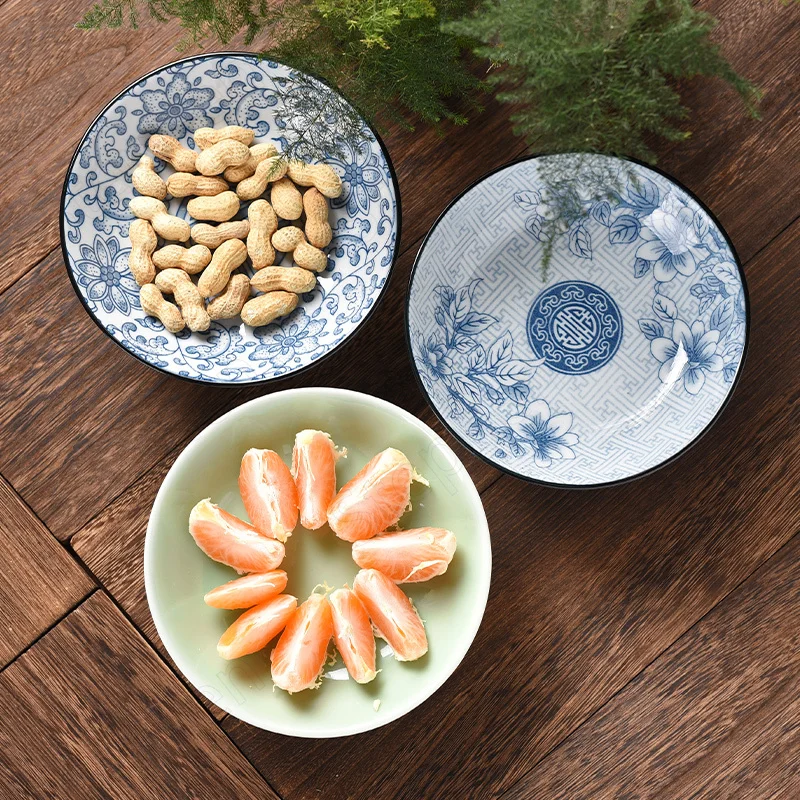 Assiettes Chinoises Moderne Pied Haut – Image 3