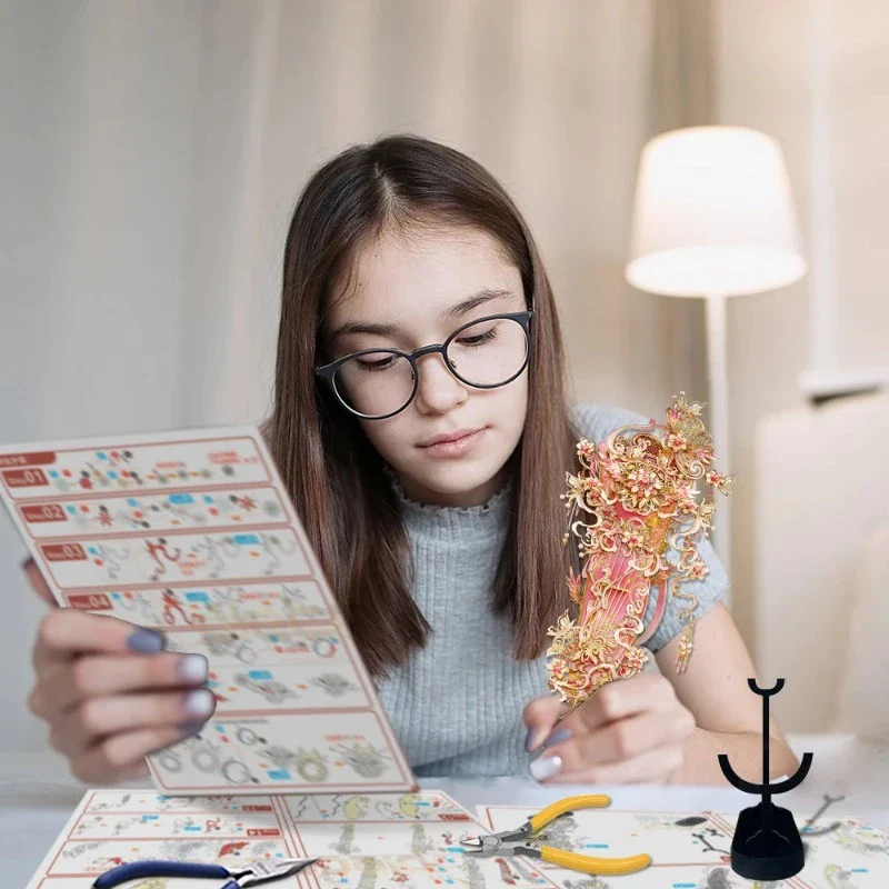 Puzzle Chinois 3D Zithare Chinoise – Image 4