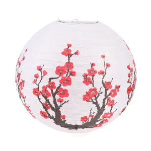 Abat Jour Chinois Lampion en Papier